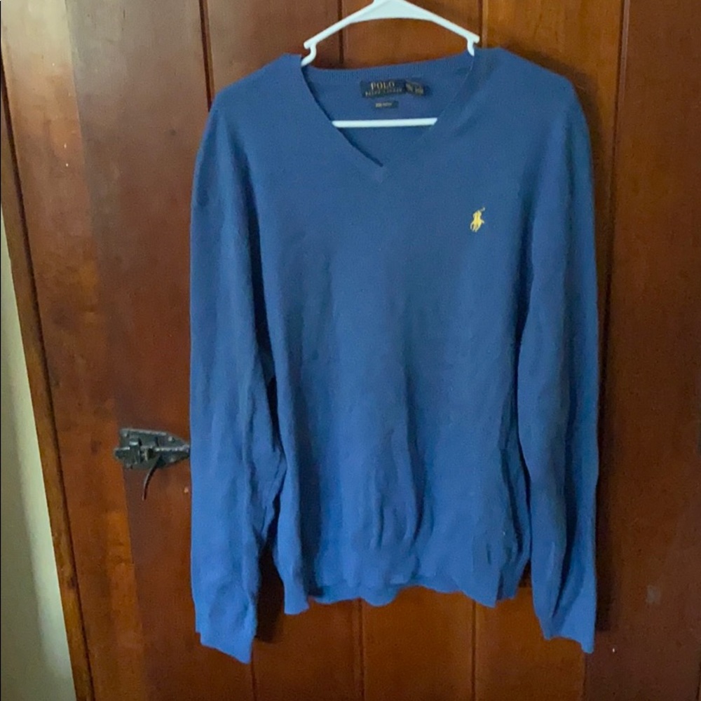 Men’s XXL Polo Ralph Lauren V Neck Sweater